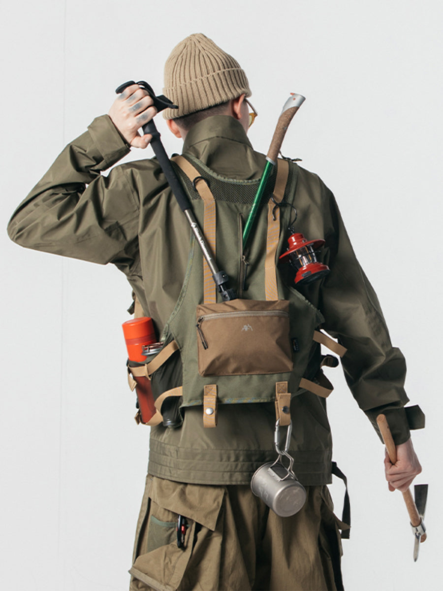 Tactical Vest Made from Recycled Eco-Friendly Fabric