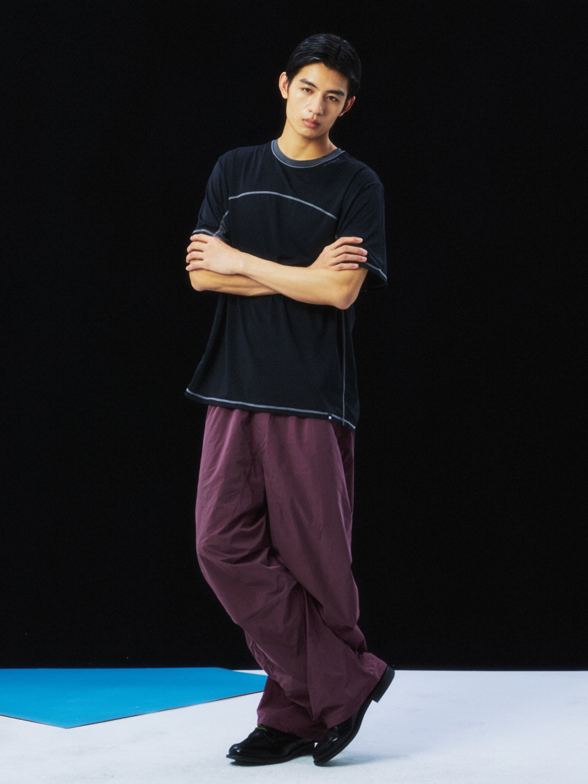 Belted Scimitar Silhouette Paratrooper Pants