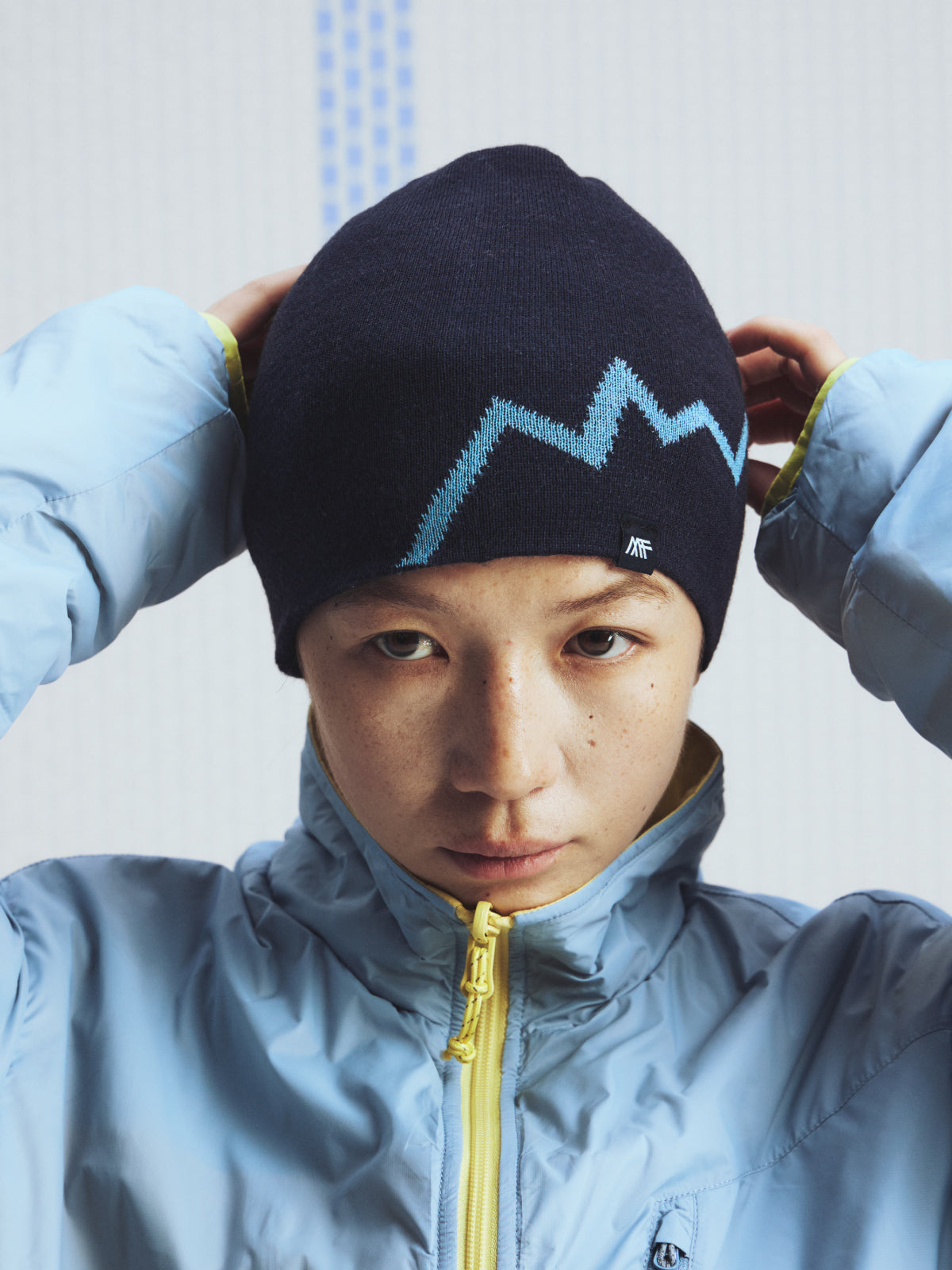 Mountain Stripe Beanie
