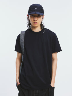 Basic Slim-Fit Cooling Minimalist Short Sleeve T-Shirt