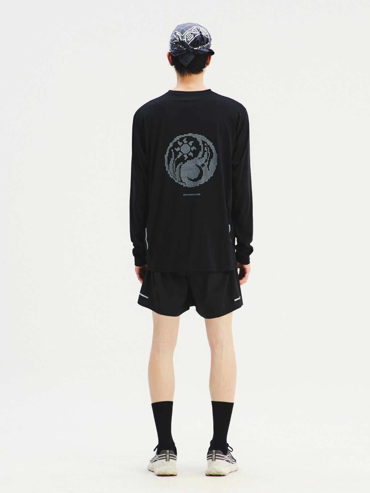Pixel Theme Quick Dry Running Tee