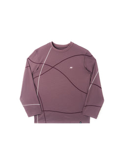 Vine Contrast Stitch Quick-Dry Long Sleeve Tee