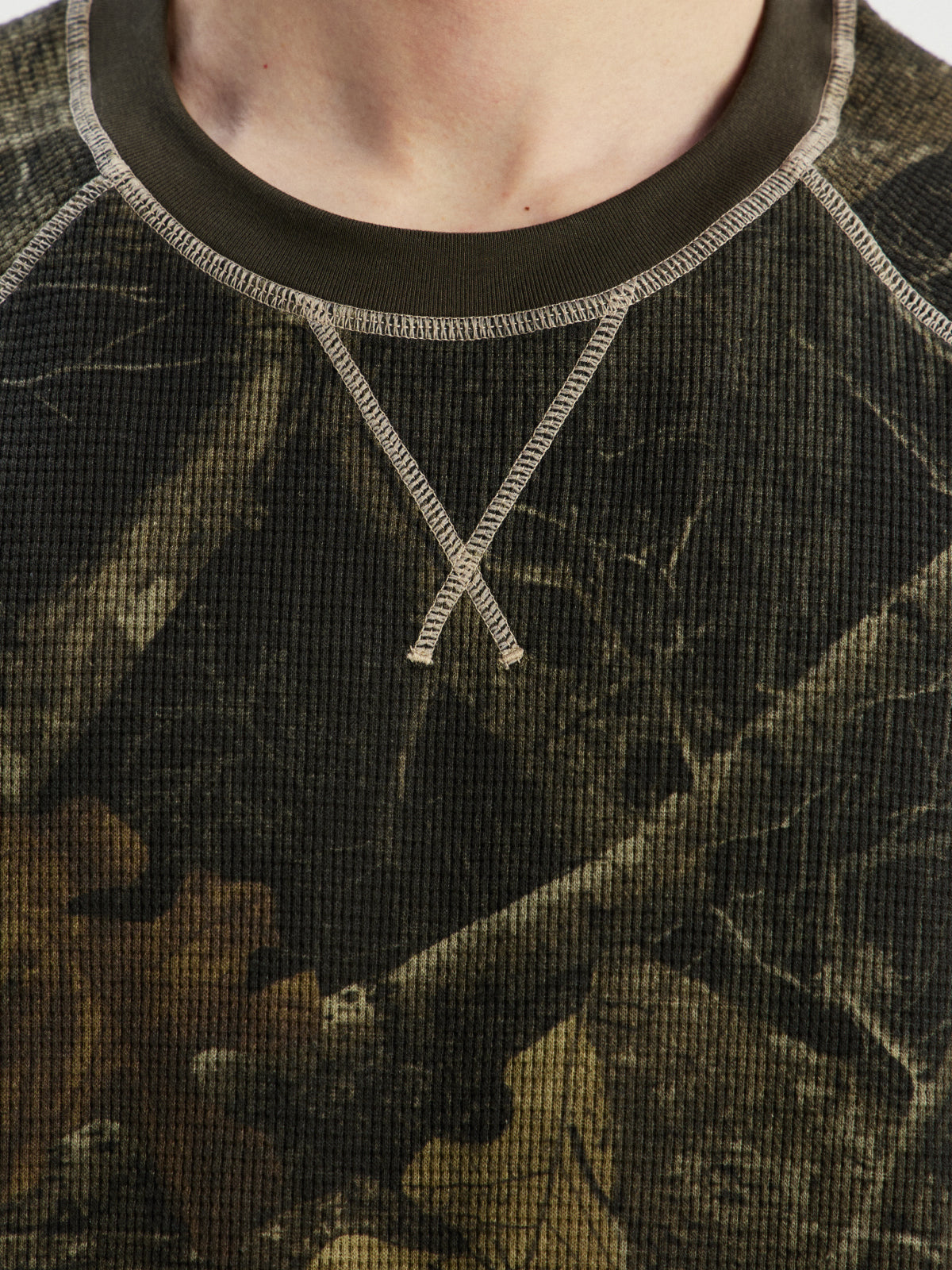 Branch Camo Waffle Tee