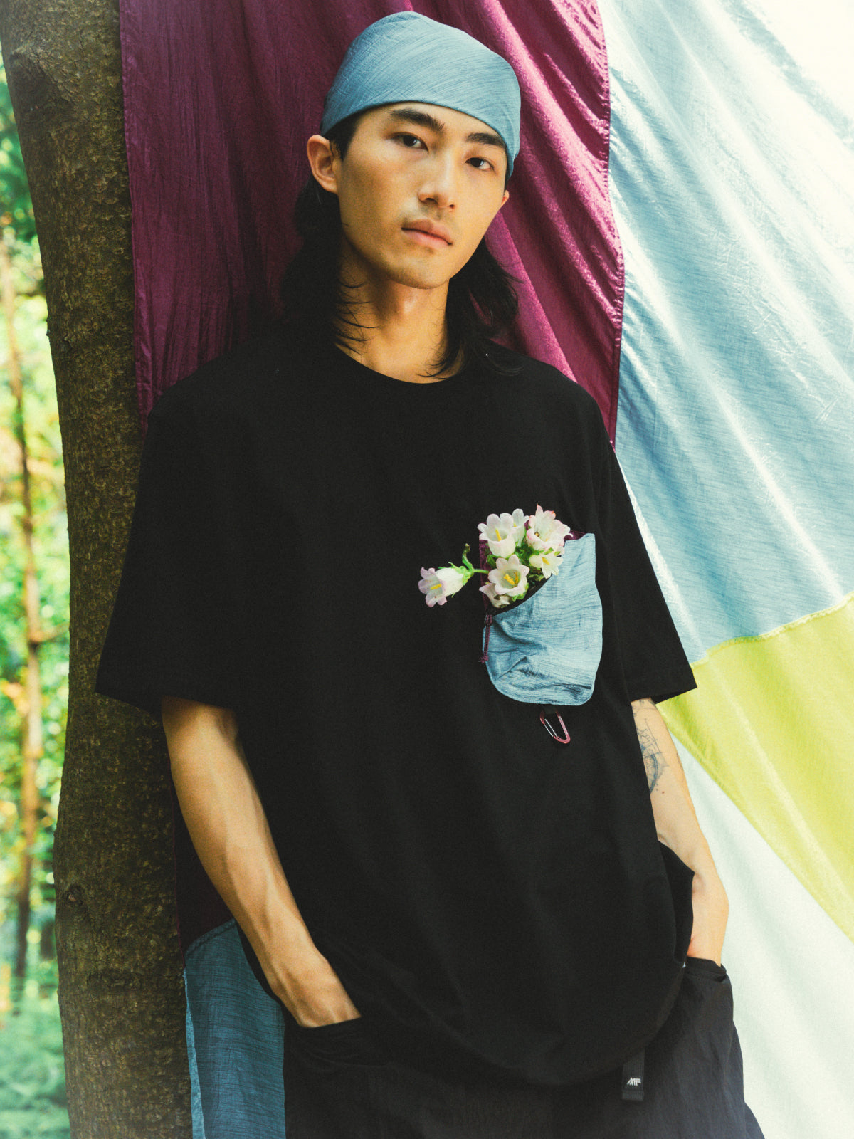 Zip Pocket Short Sleeve T-shirt