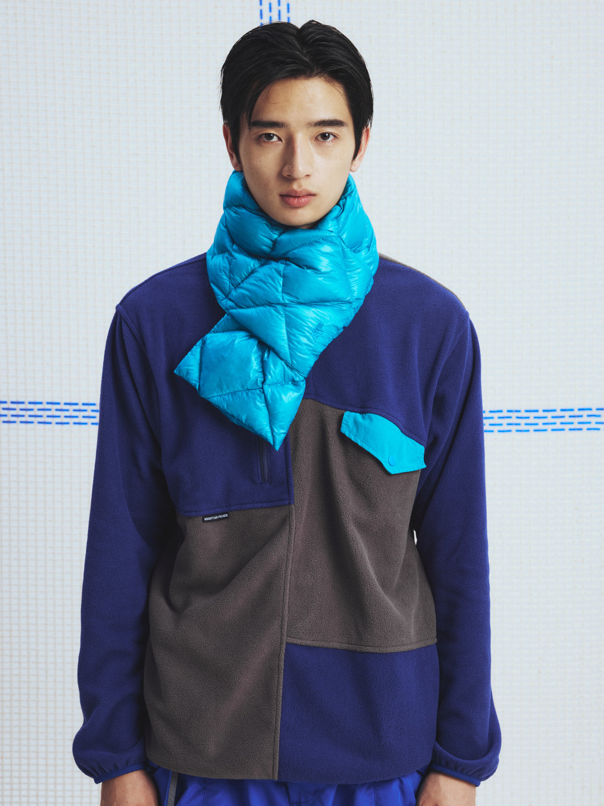 Detachable Hood Down Scarf