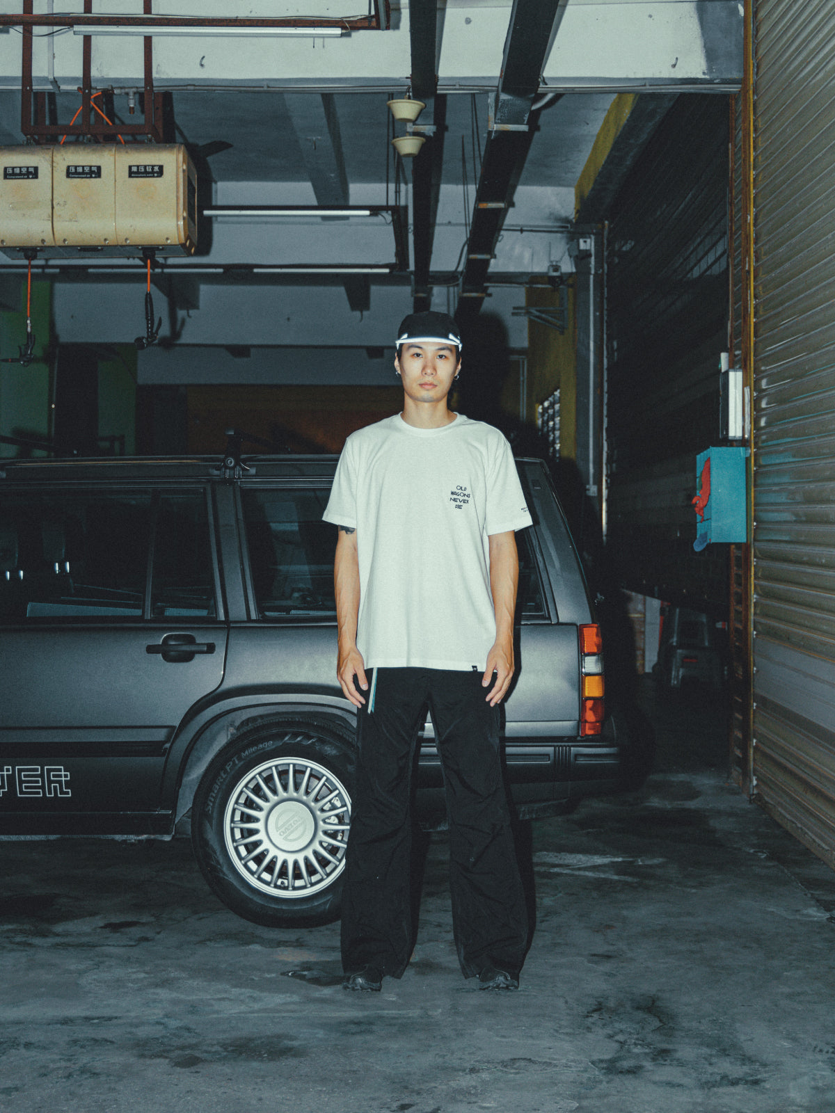 Old Wagon Slogan Tee