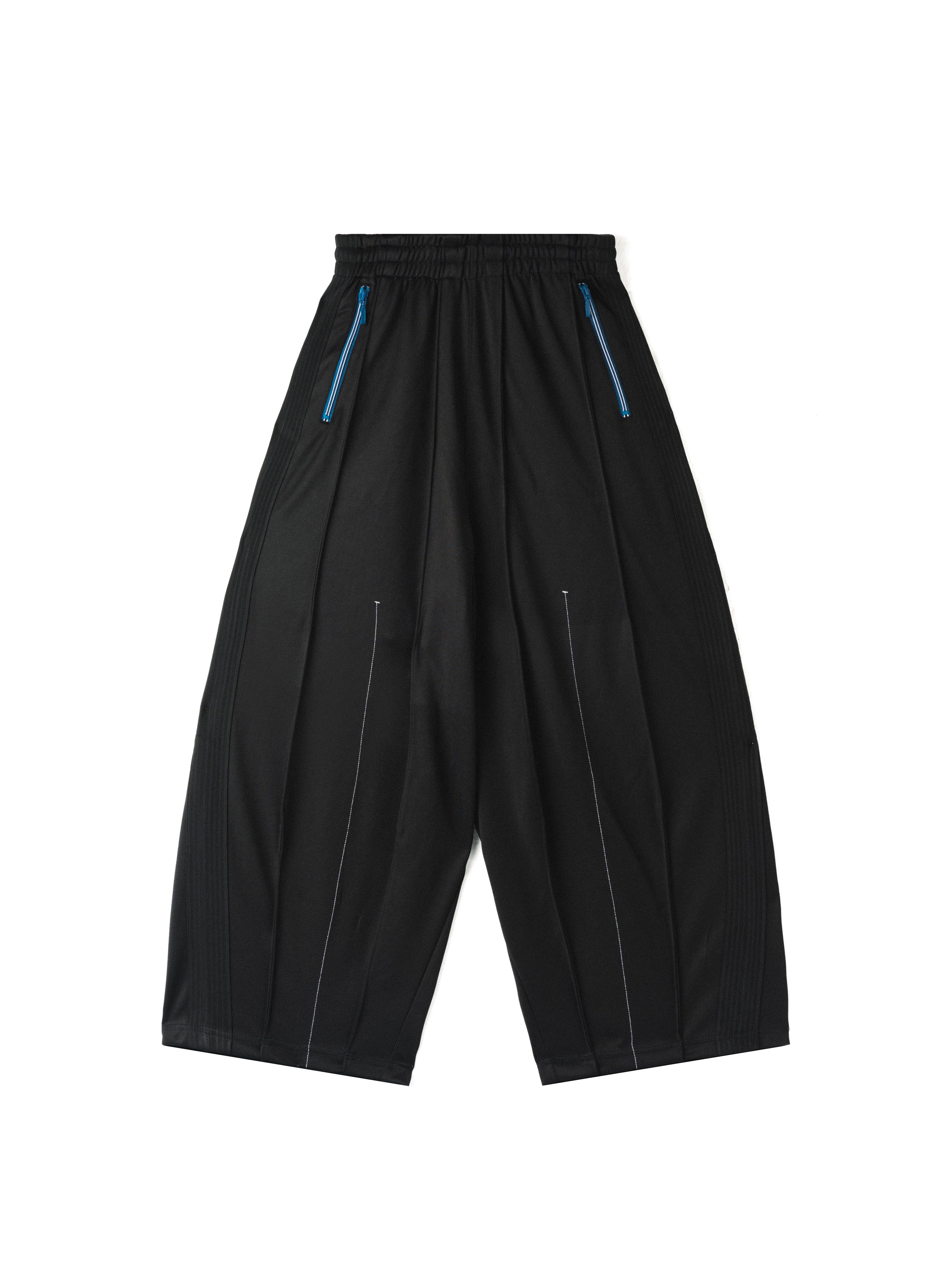 Color-blocked Loose-fit Sports Pants