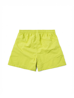 Asymmetrical Panel Structured Cargo Shorts