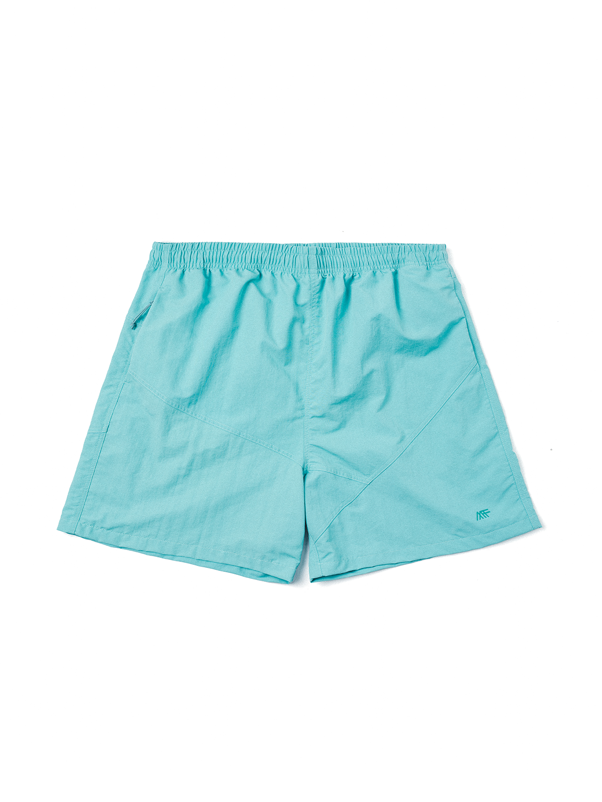 Asymmetrical Panel Structured Cargo Shorts