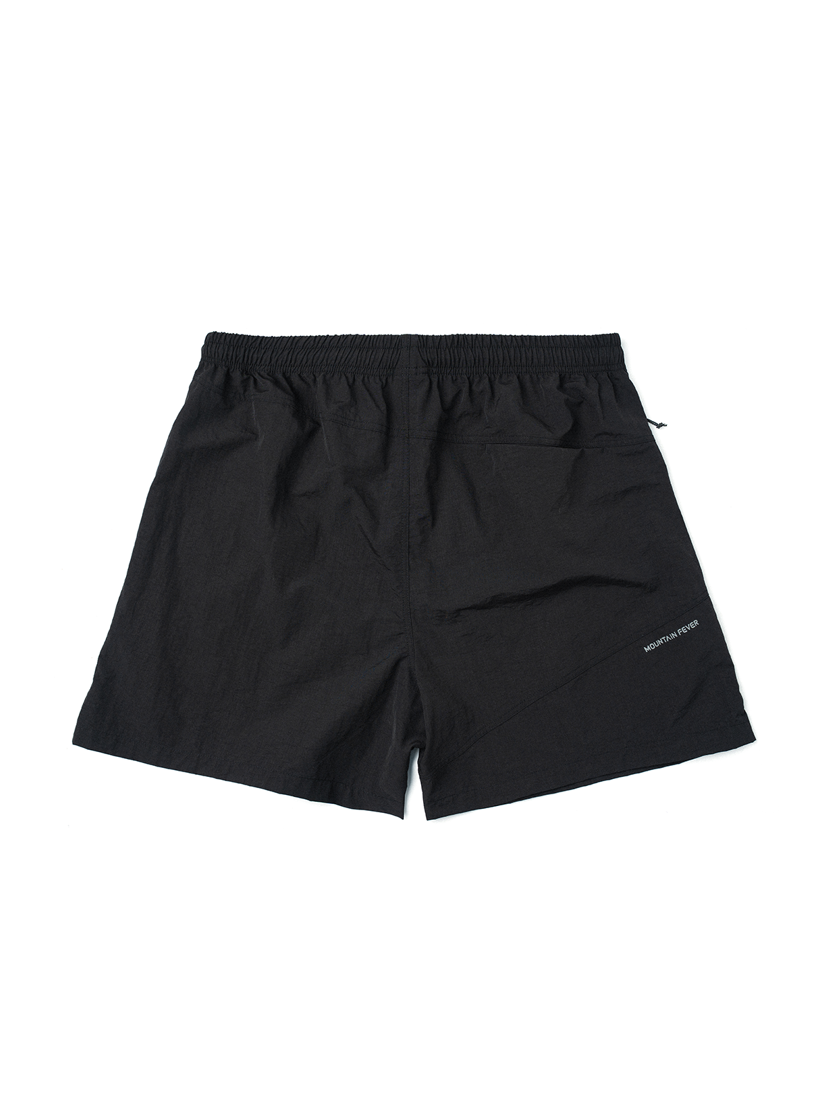 Asymmetrical Panel Structured Cargo Shorts