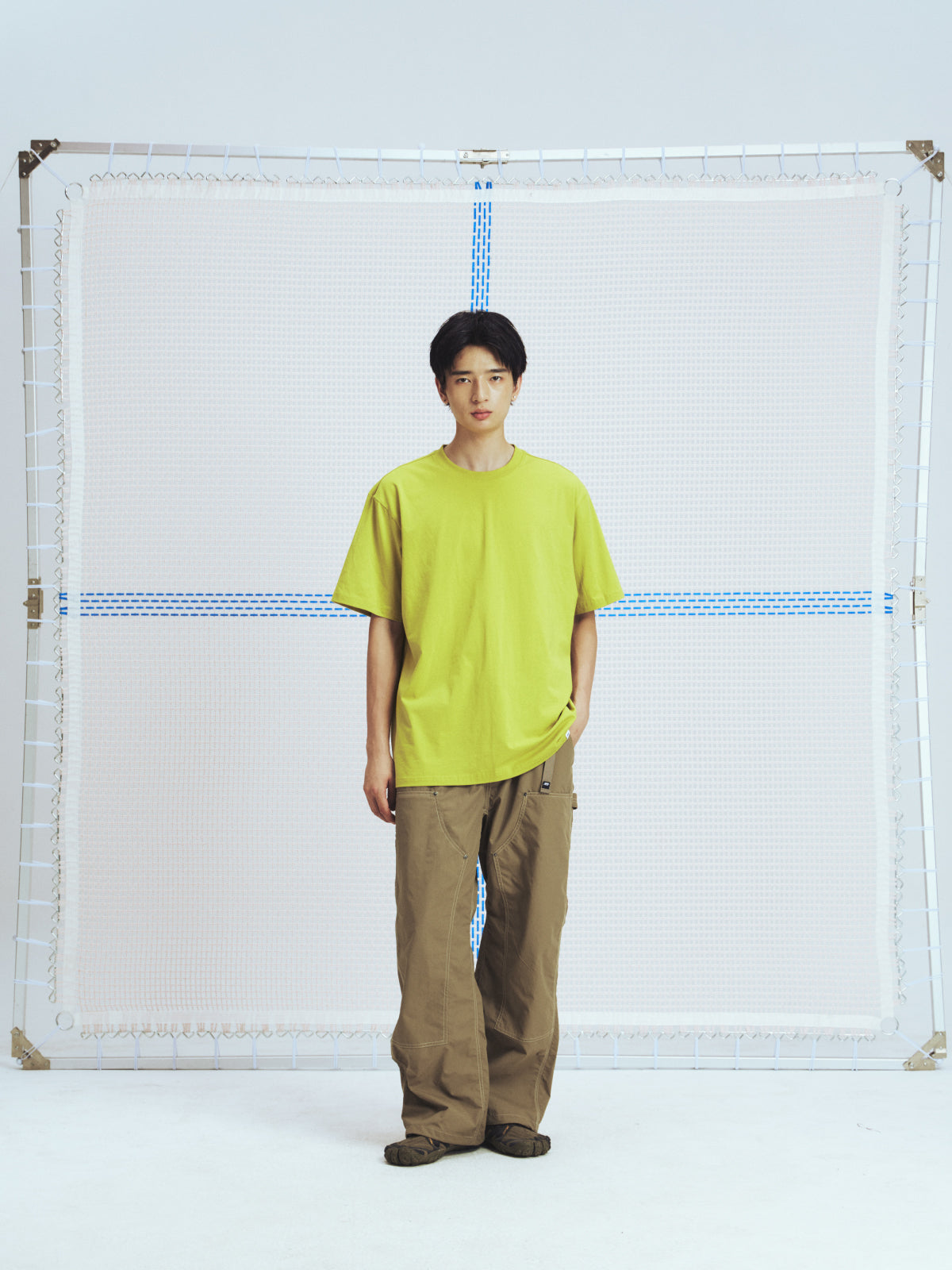 Nine-pocket Nylon Trousers