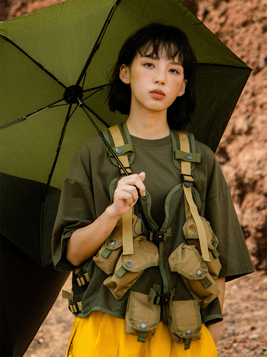 Tactical Vest Made from Recycled Eco-Friendly Fabric