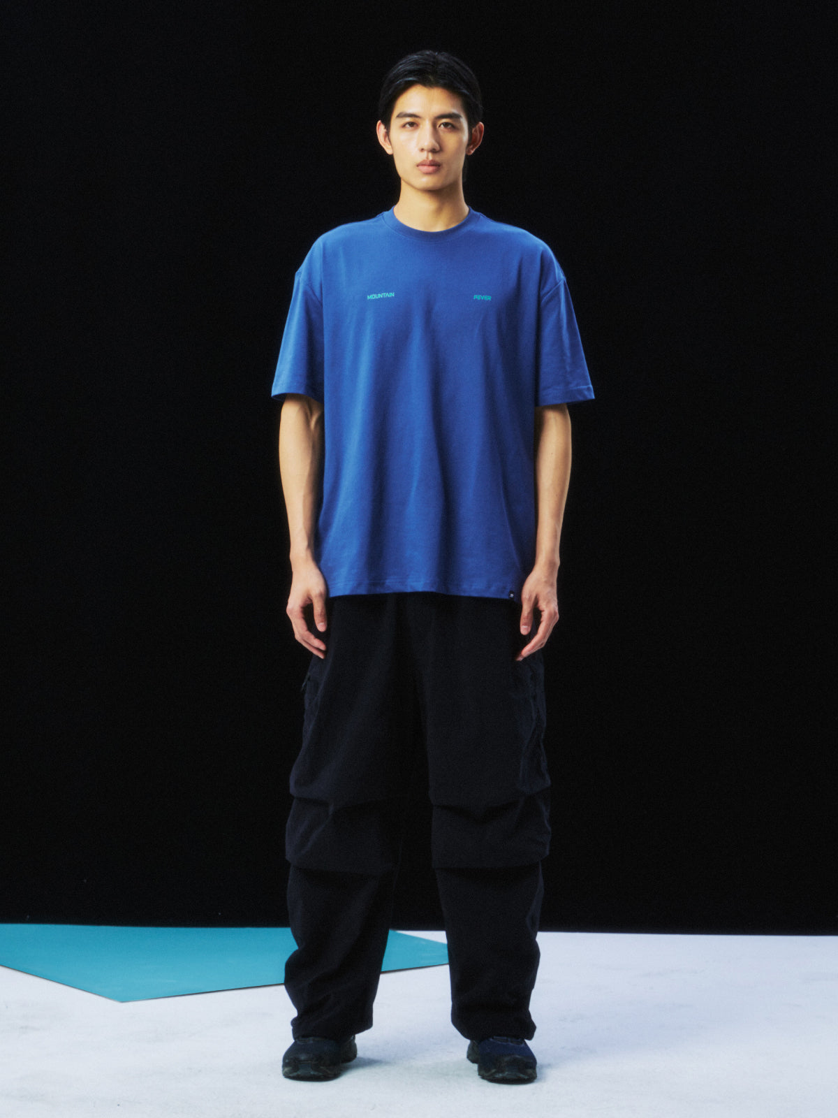 Belted Scimitar Silhouette Paratrooper Pants