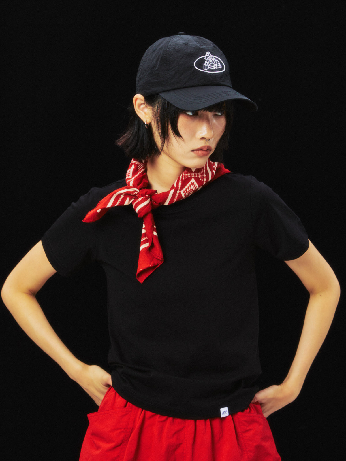 Mountain logo cap