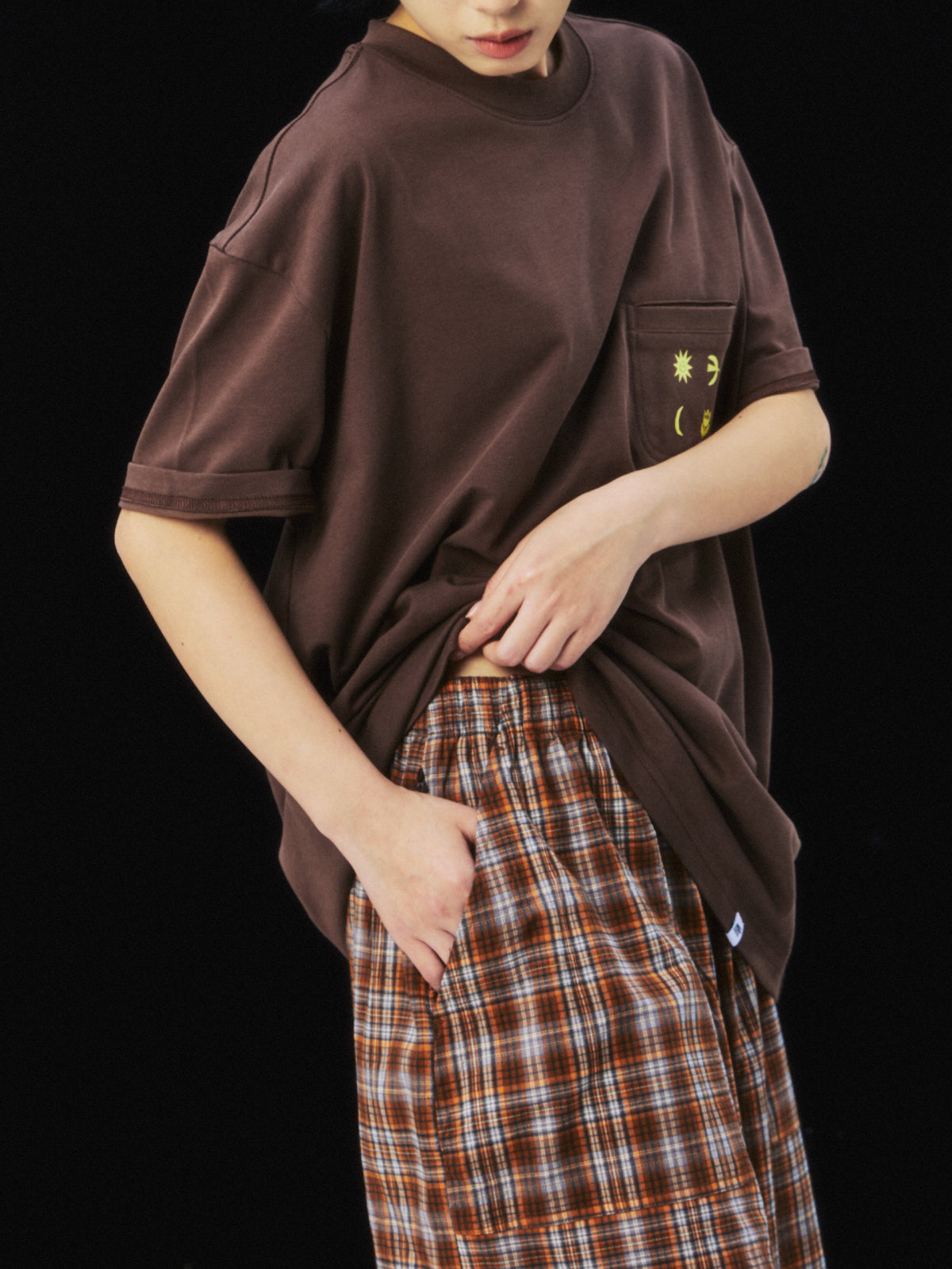 OG107 Checkered Cargo Pants