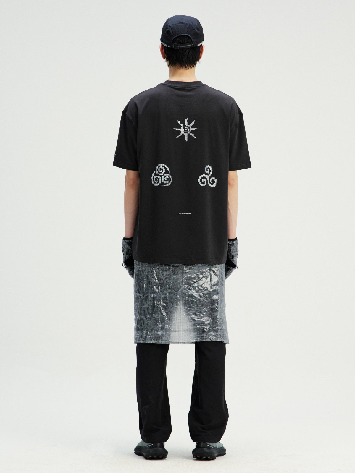 Fire Earth Water Print Short Sleeve Tee