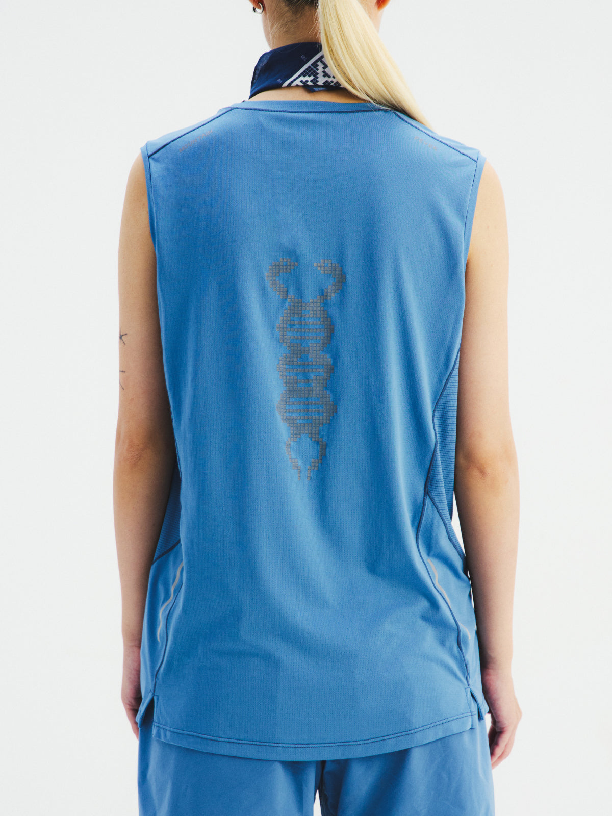 Pixel Theme Quick Dry Running Tank Top
