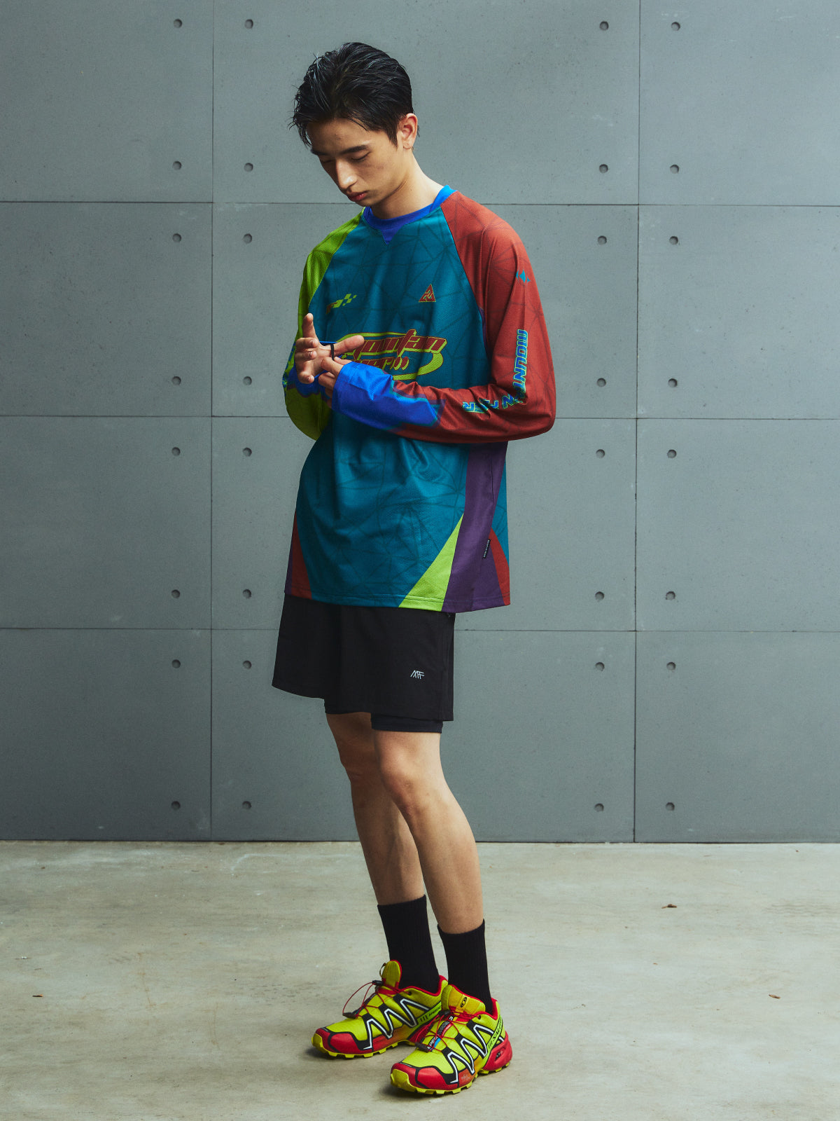 Yamagata Color-Block Quick-Dry Sportswear