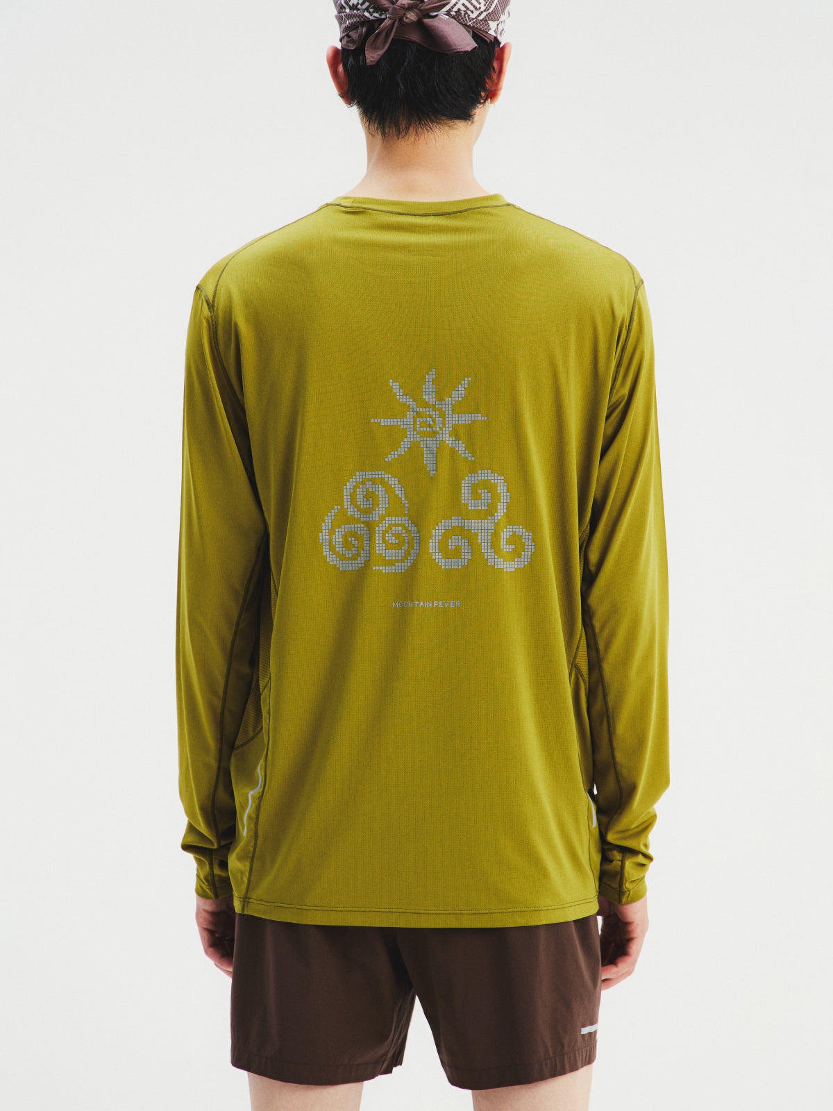 Pixel Theme Quick Dry Running Tee