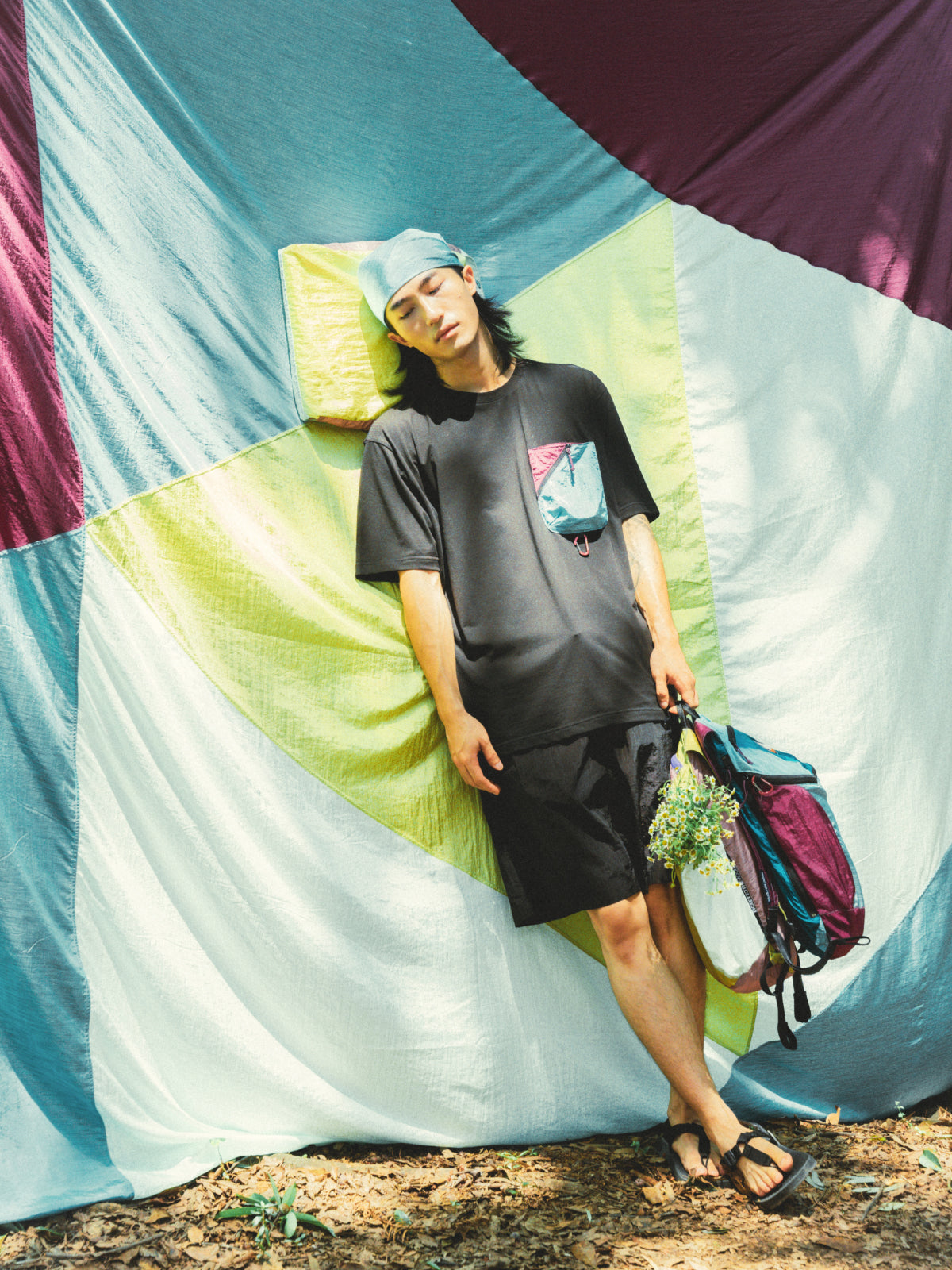 Zip Pocket Short Sleeve T-shirt