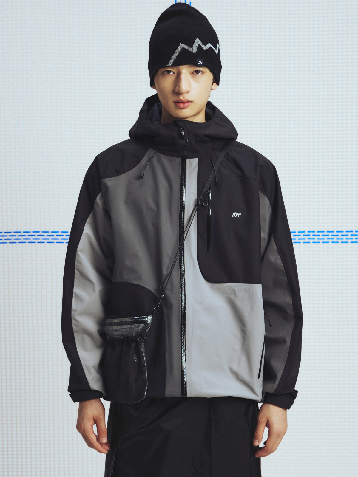 Color Block Waterproof Jacket