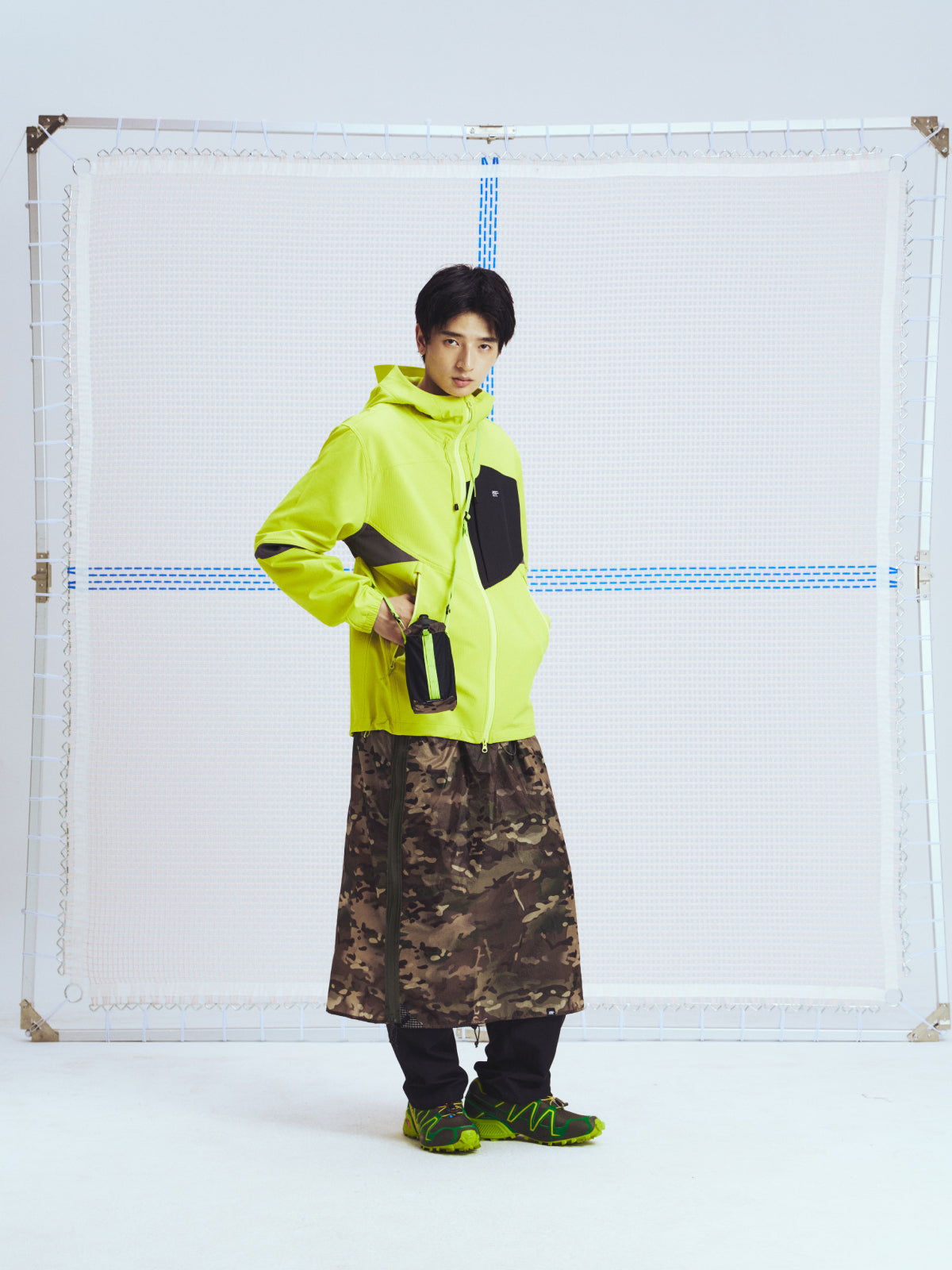 Leopard / Camo Print Rain Skirt