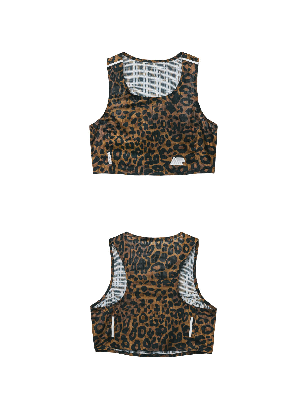 Women's Leopard Print Running Tank Top