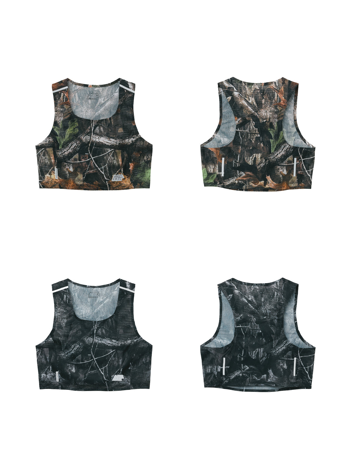 Women Branch Camo Running Tank