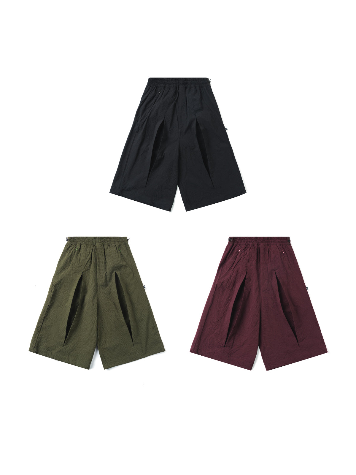 UPF 50+ Seersucker Cropped Bloomer Pants