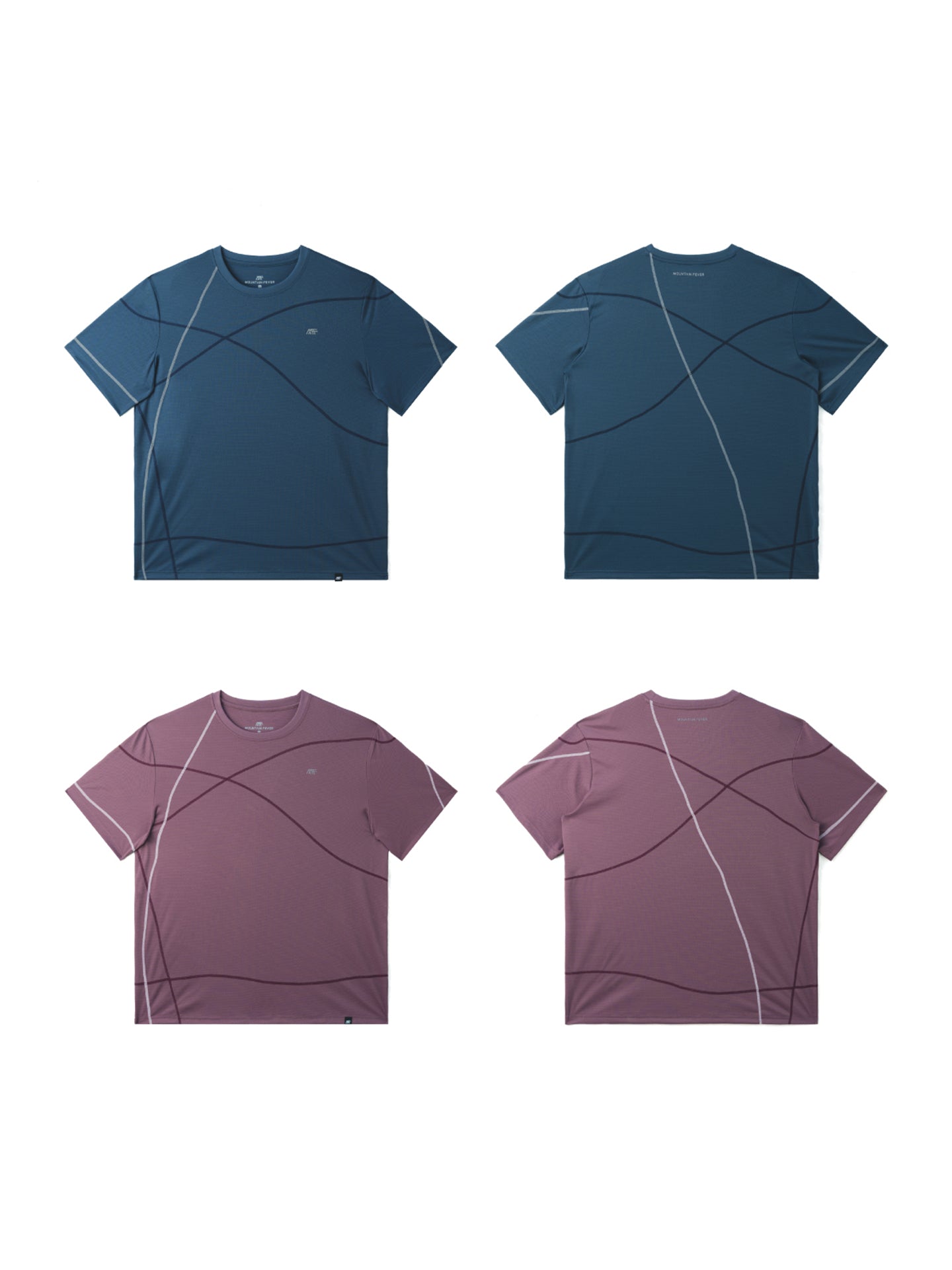 Vine Contrast Trim Quick-Dry Short Sleeve Tee