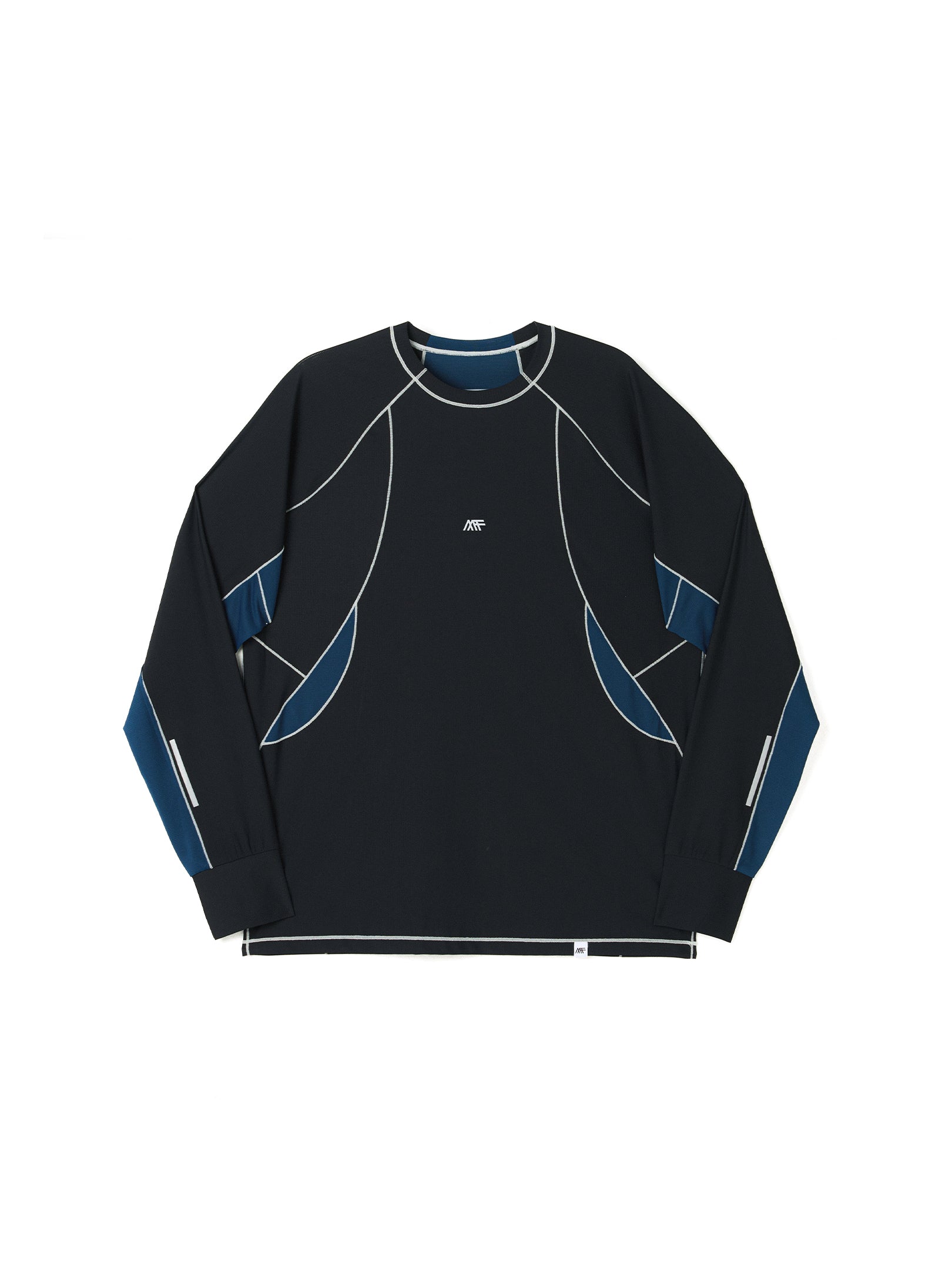 Contrast Stitch Quick-Dry Long Sleeve Tee