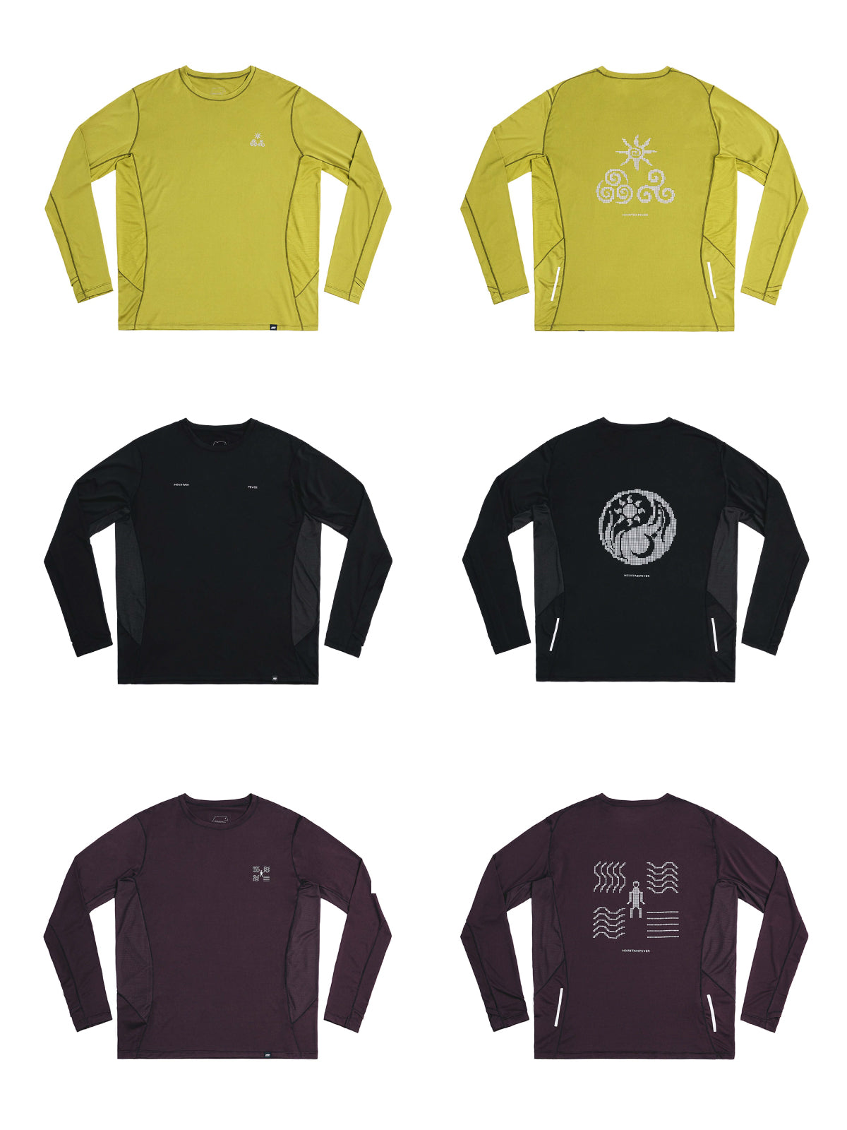 Pixel Theme Quick Dry Running Tee