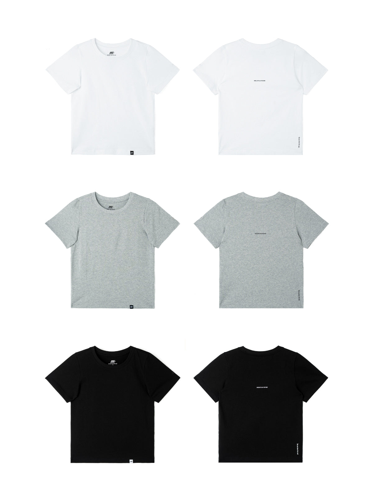 Women's solid color TEE