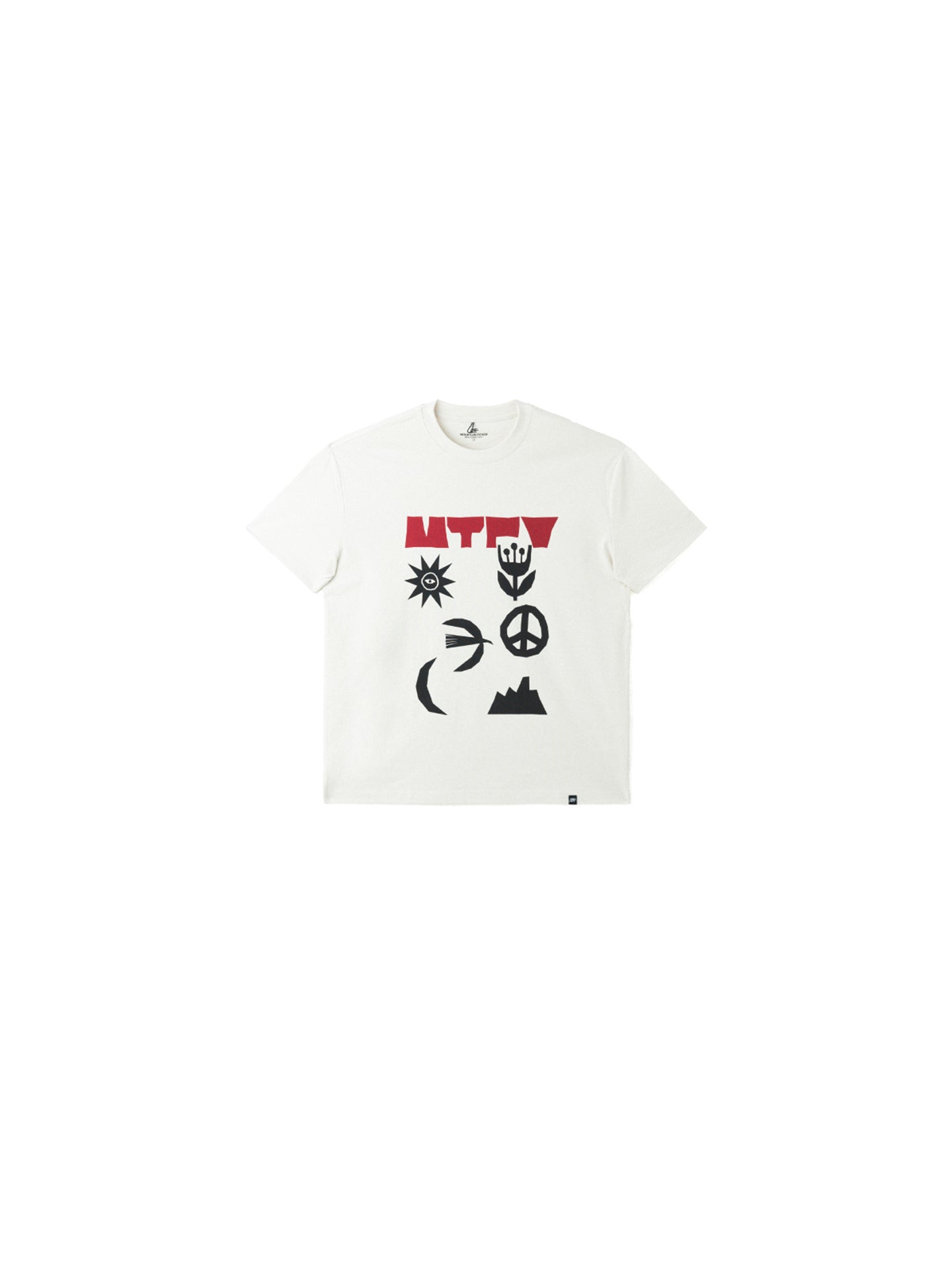 Natural Elements Print Cool-Touch Short Sleeve T-shirt