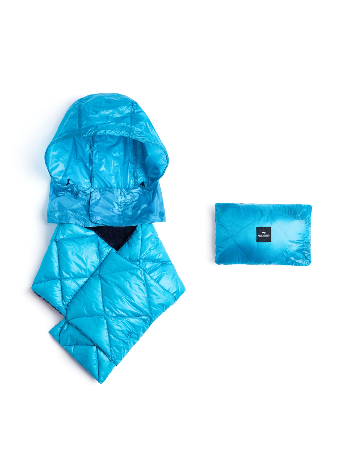 Detachable Hood Down Scarf