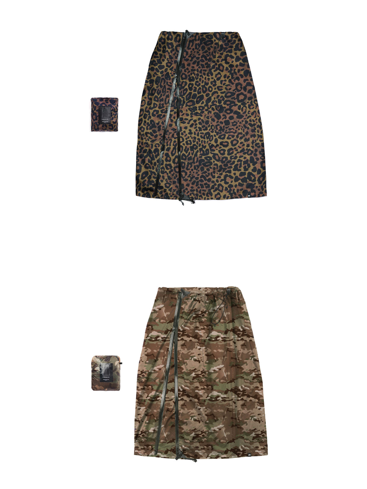 Leopard / Camo Print Rain Skirt