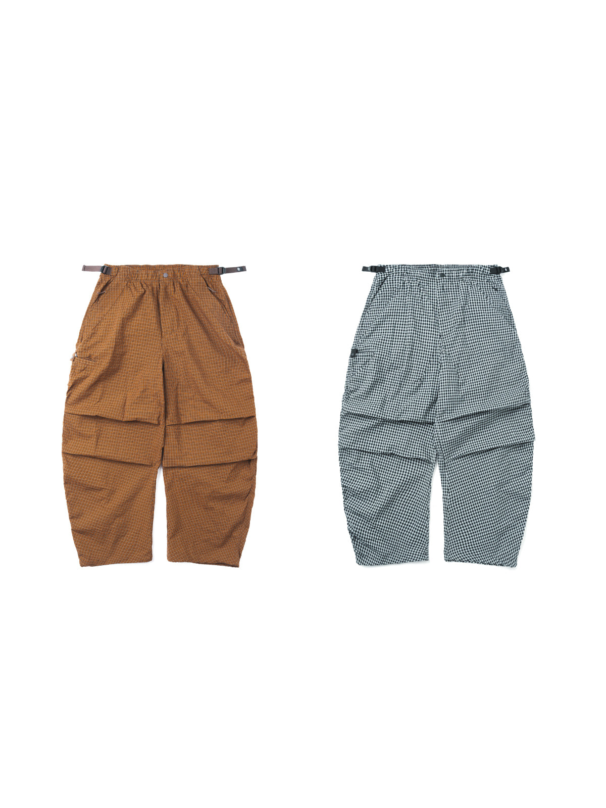 Plaid Parachute Pants