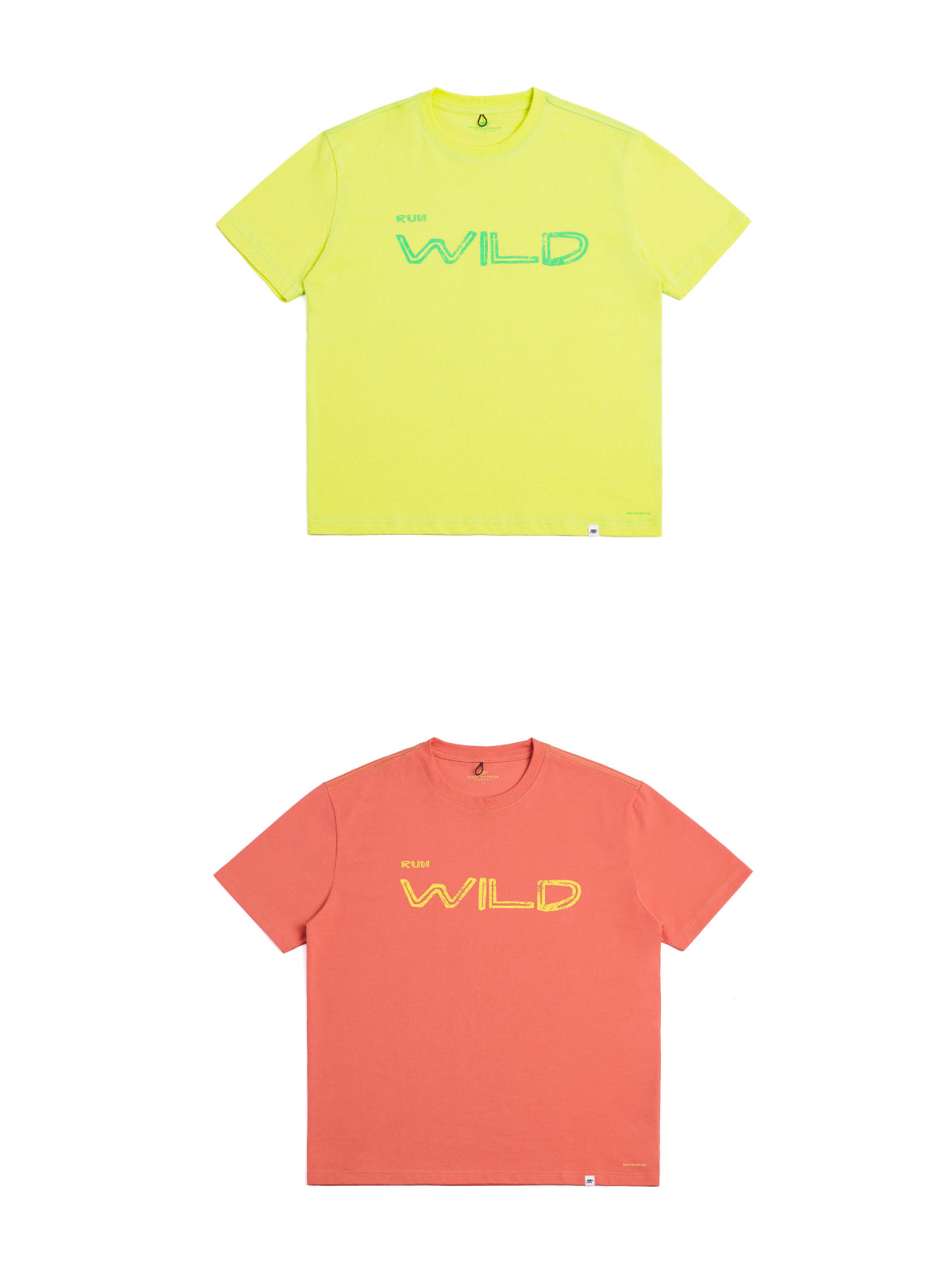 RUN-WILD Contrast Stitch Tee