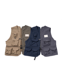 Fishing Color-Blocked Detachable Vest