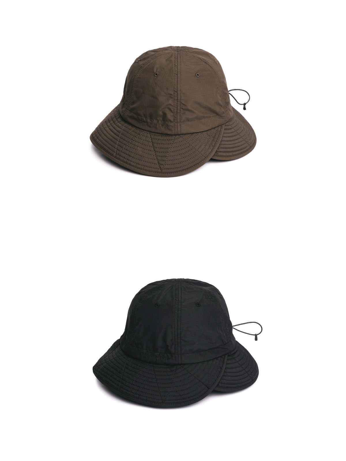 Double Brim Bucket Hat