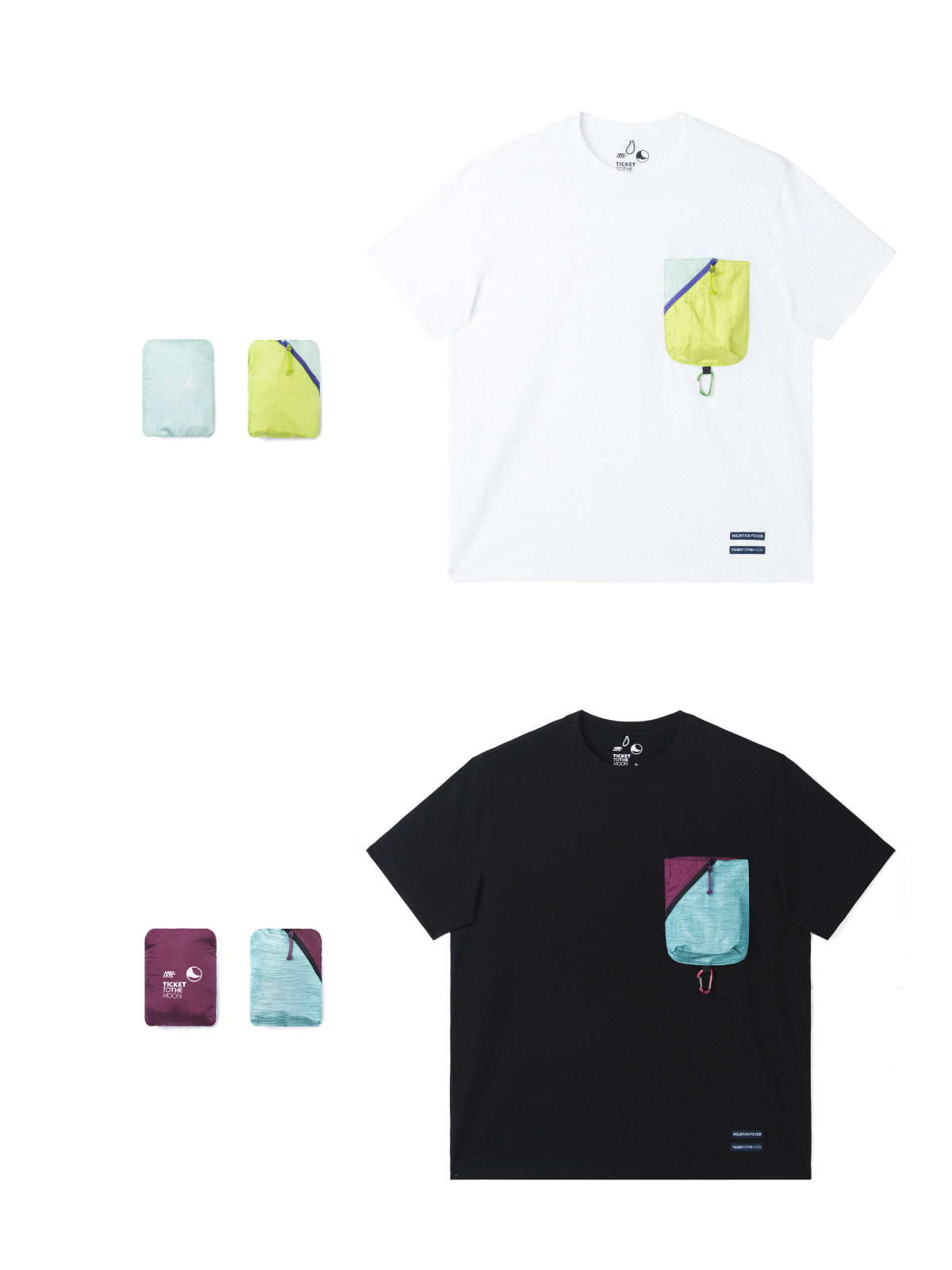 Zip Pocket Short Sleeve T-shirt