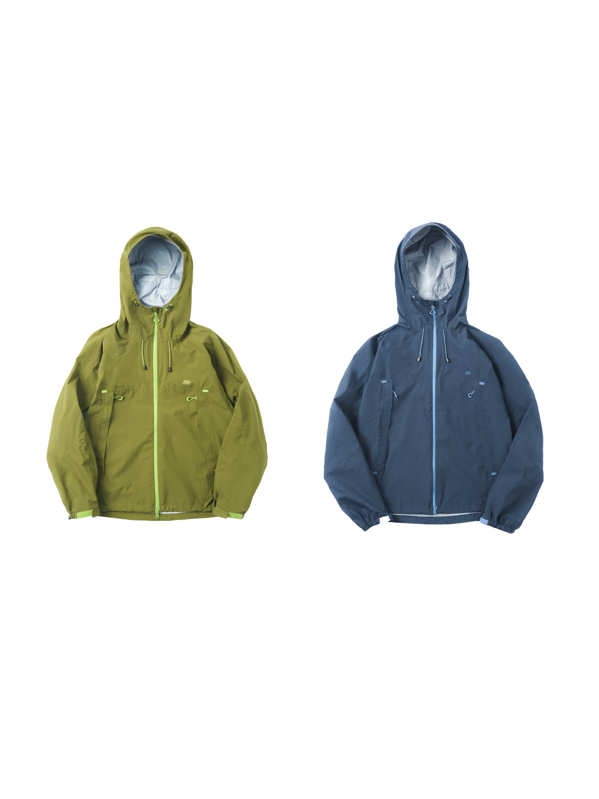 Color-Block Lightweight Taped Seam Shell Jacket