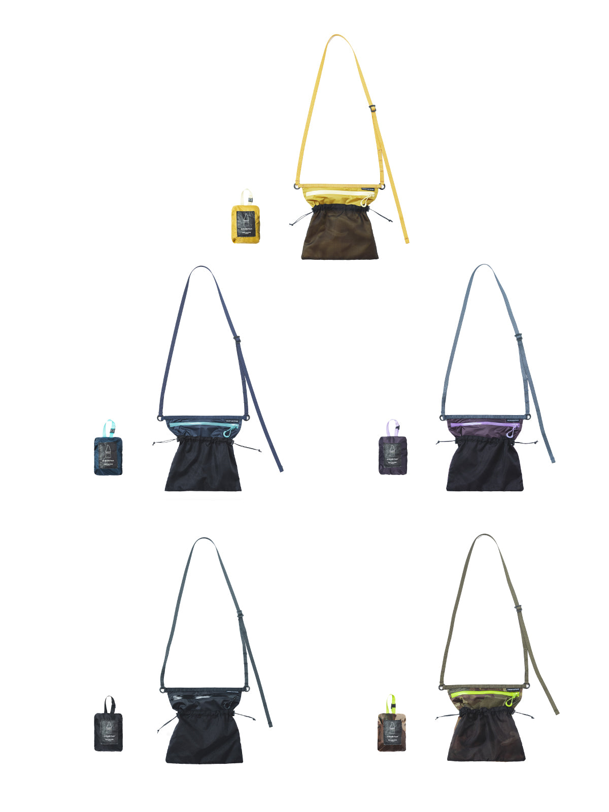 Drawstring Crossbody Bag