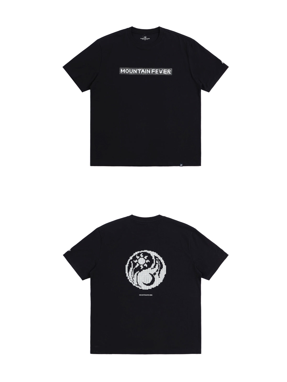 Sun Moon Flower Logo Short Sleeve Tee