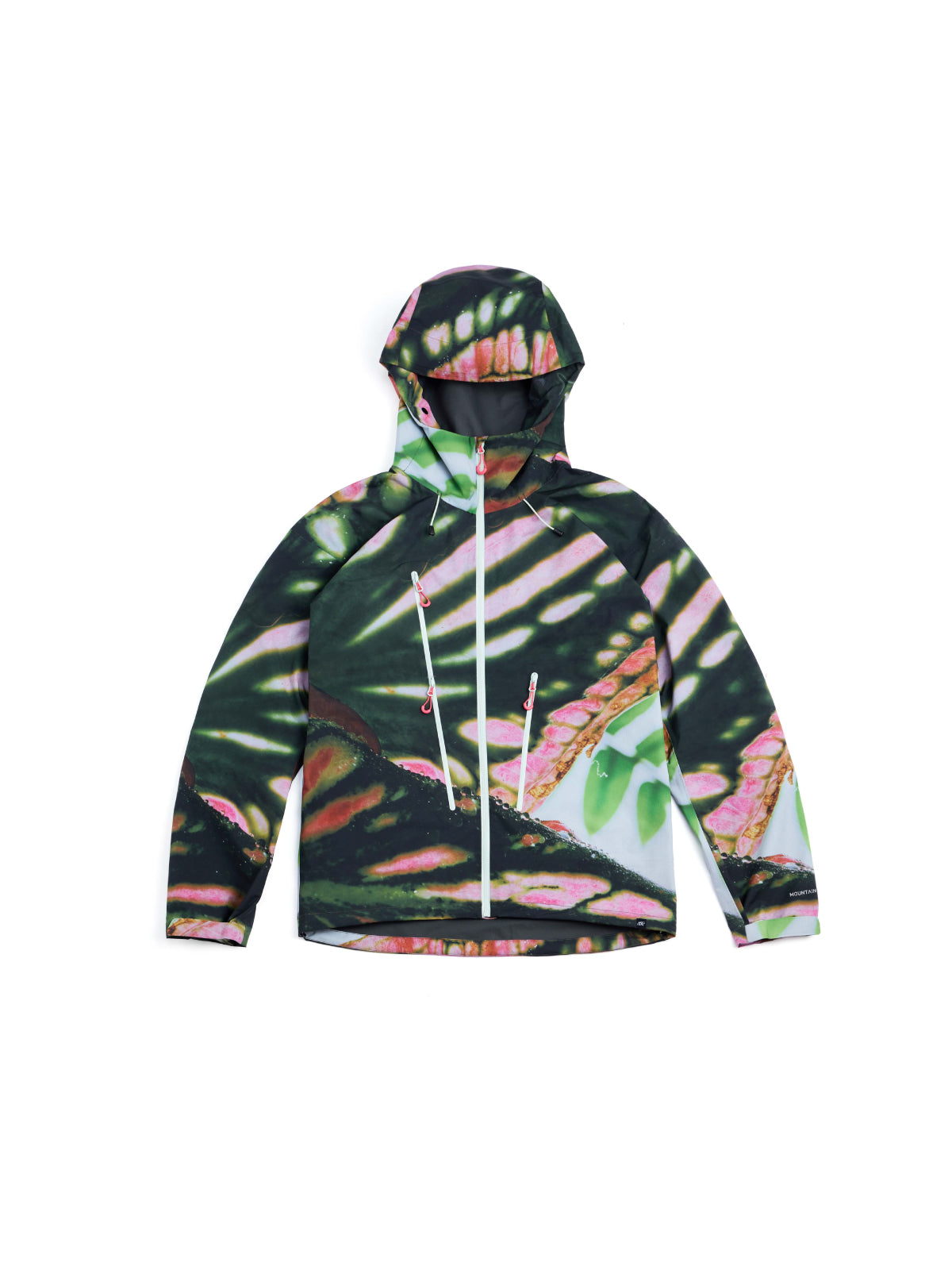 Botanical All Over Print Waterproof Jacke