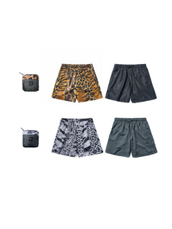 Animal Print Shorts