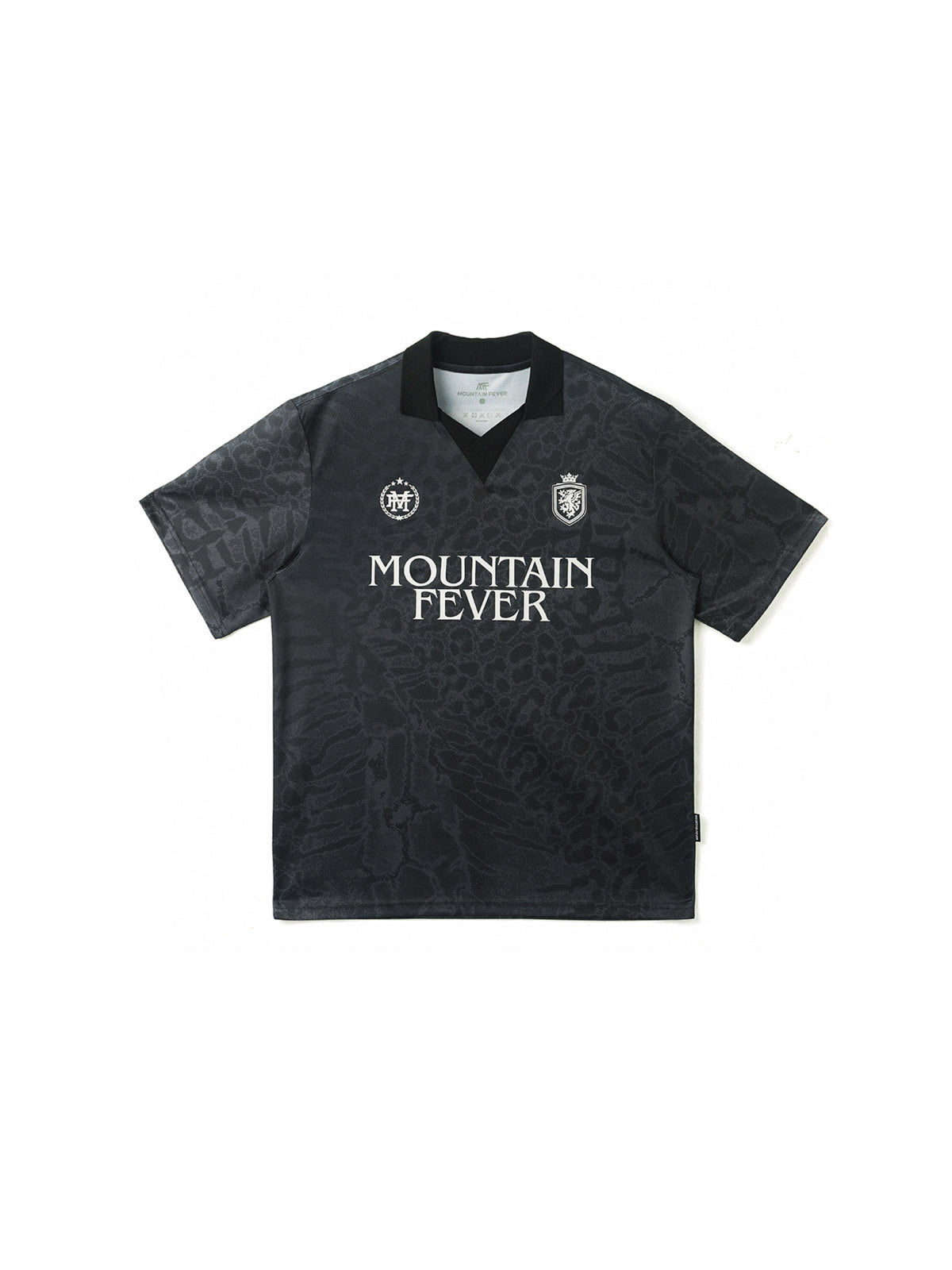 Animal Print Short-Sleeve Soccer Jersey