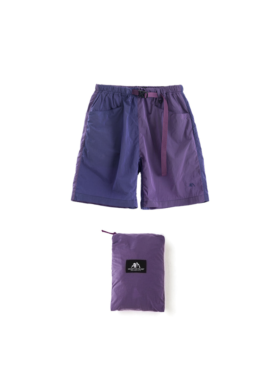 Metallic Nylon Shorts