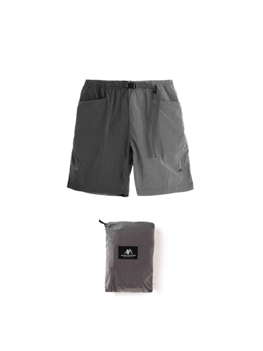 Metallic Nylon Shorts