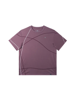 Vine Contrast Trim Quick-Dry Short Sleeve Tee
